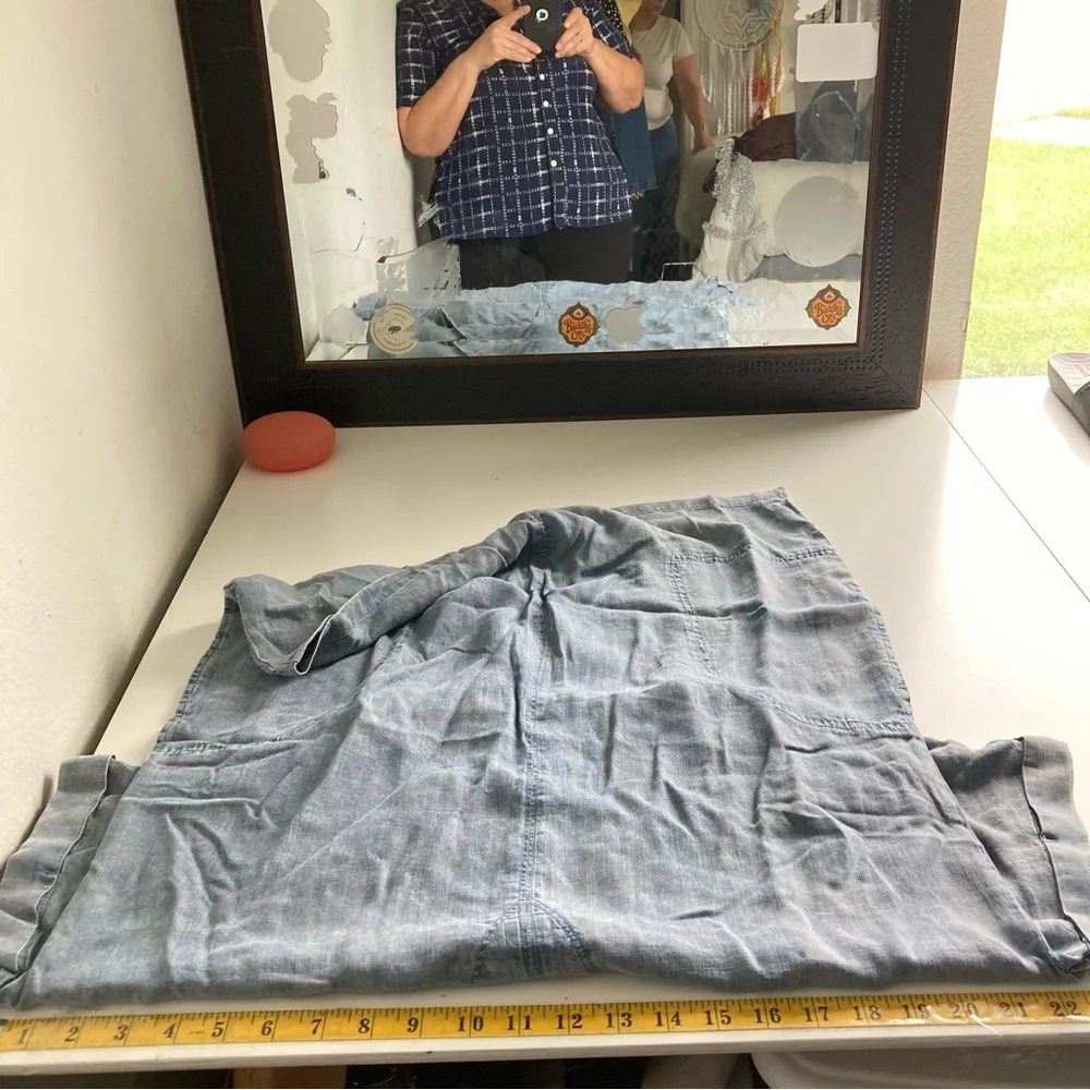 Splendid Lauren Indigo Mini Dress.  Size Small NWT - Picture 12 of 15